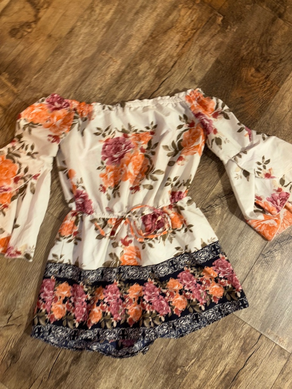 Floral romper